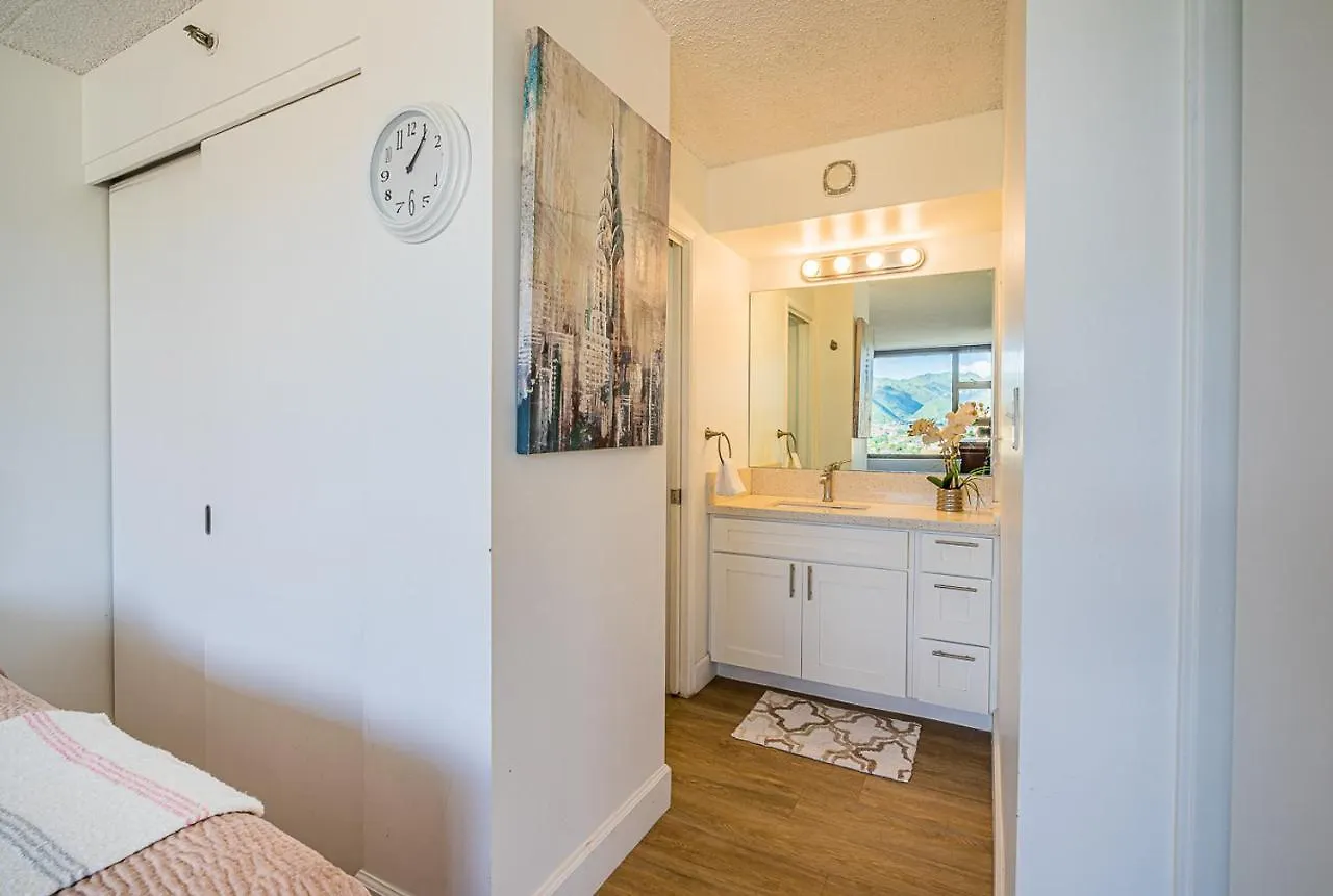 Apartment Free Parking, Pool, Sauna, Spa, Wifi, Bbq, Ac - Waikiki Banyan Honolulu