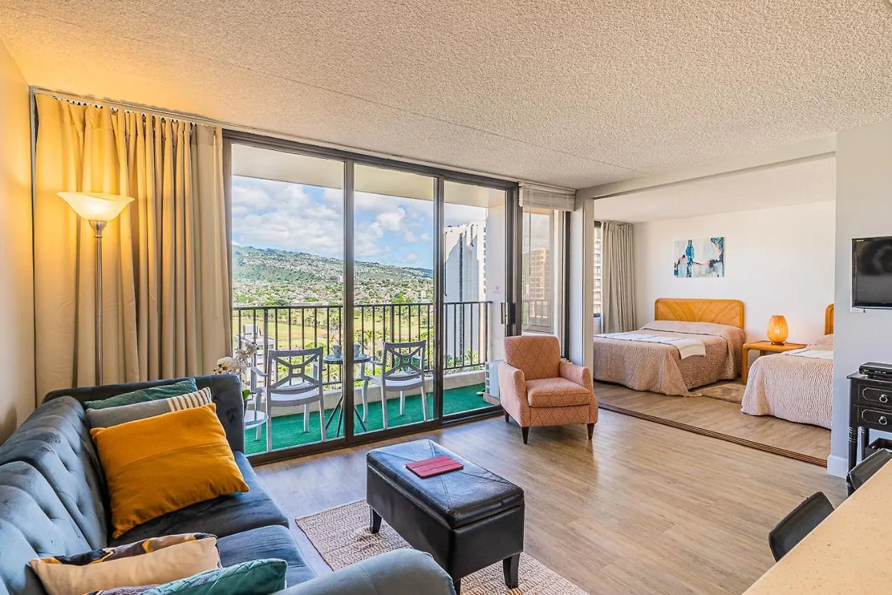 Daire Free Parking, Pool, Sauna, Spa, Wifi, Bbq, Ac - Waikiki Banyan Honolulu